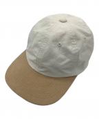 DAIWA PIER39ダイワ ピア39）の古着「TECH 6PANEL CAP」｜ベージュ×ブラウン