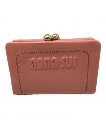 ANNA SUI（アナスイ）の古着「2つ折り財布」｜ピンク