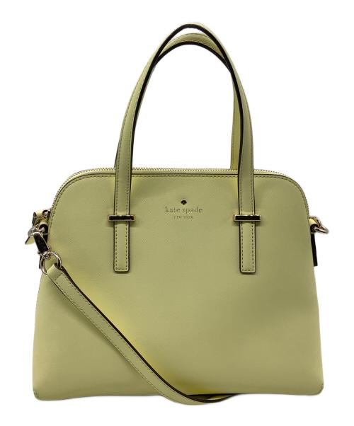 Kate Spade（ケイトスペード）Kate Spade (ケイトスペード) 2WAYバッグ イエローの古着・服飾アイテム