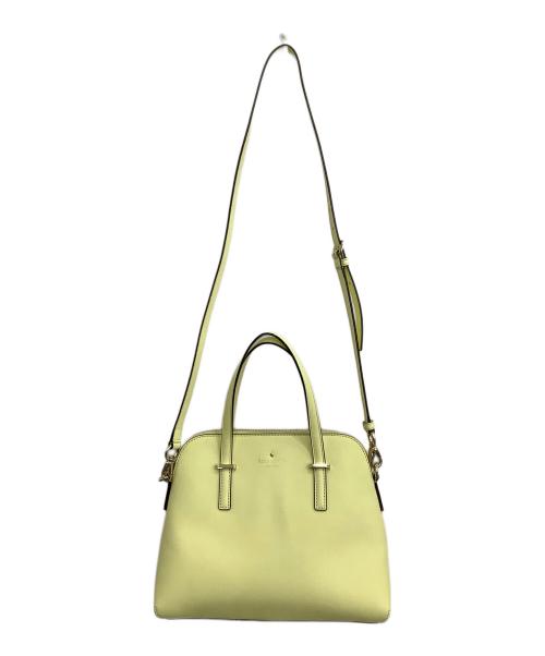 Kate Spade（ケイトスペード）Kate Spade (ケイトスペード) 2WAYバッグ イエローの古着・服飾アイテム