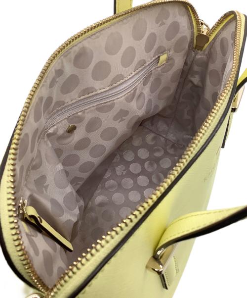Kate Spade（ケイトスペード）Kate Spade (ケイトスペード) 2WAYバッグ イエローの古着・服飾アイテム