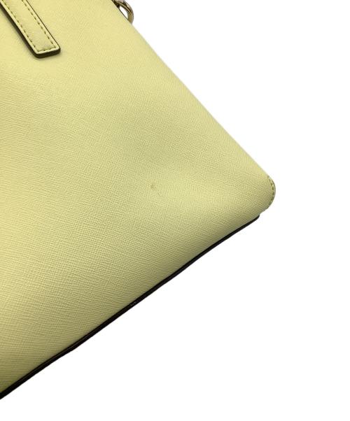 Kate Spade（ケイトスペード）Kate Spade (ケイトスペード) 2WAYバッグ イエローの古着・服飾アイテム