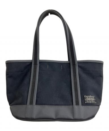 PORTER×NEIGHBORHOOD 中古古着トートバッグ 33×30×10 中古・古着通販】PORTER (ポーター) レザートートバッグ ブラック