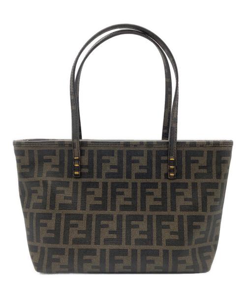 FENDI（フェンディ）FENDI (フェンディ) ハンドバッグ ブラウンの古着・服飾アイテム
