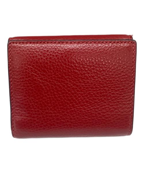 COACH（コーチ）COACH (コーチ) 2つ折り財布 レッドの古着・服飾アイテム