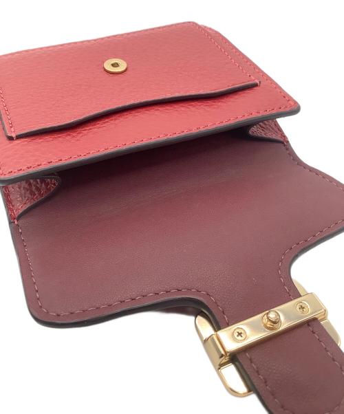 COACH（コーチ）COACH (コーチ) 2つ折り財布 レッドの古着・服飾アイテム