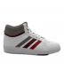 中古・古着 adidas (アディダス) ハイカットスニーカー ホワイト×レッド サイズ:27：5000円