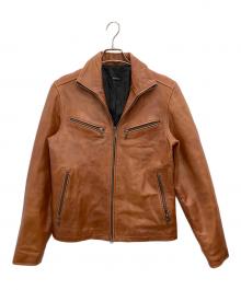 SCHAFFEN（シャッフェン）の古着「レザージャケット」｜ブラウン