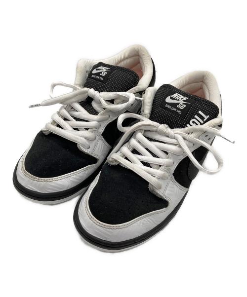 NIKE SB（ナイキエスビー）NIKE SB (ナイキエスビー) スニーカー ホワイト×ブラック サイズ:27.5の古着・服飾アイテム
