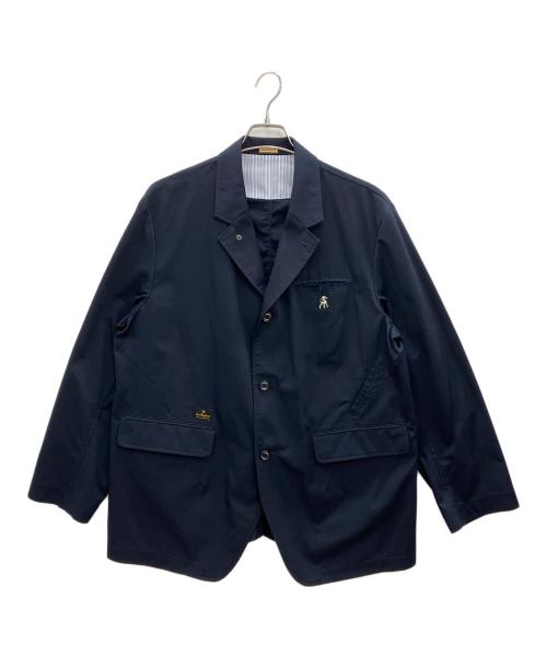 UNDERCOVER（アンダーカバー）UNDERCOVER (アンダーカバー) T/Cツイルパッカリングルーズジャケット ネイビー サイズ:3の古着・服飾アイテム