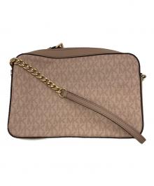 MICHAEL KORS（マイケルコース）の古着「チェーンショルダーバッグ」｜ピンク
