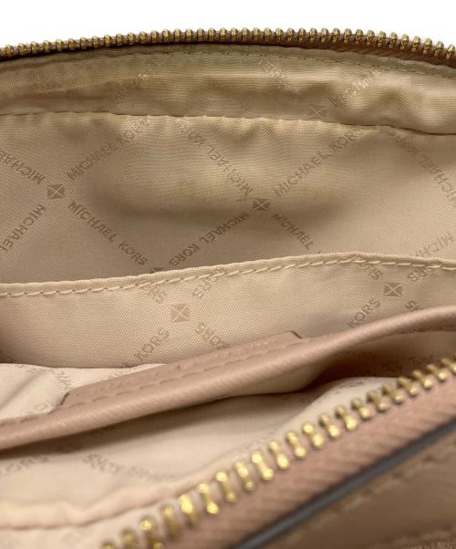MICHAEL KORS（マイケルコース）MICHAEL KORS (マイケルコース) チェーンショルダーバッグ ピンクの古着・服飾アイテム
