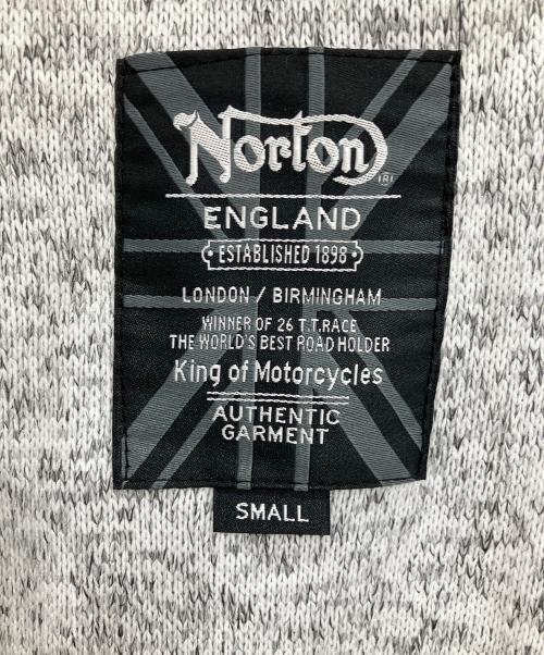 Norton（ノートン）Norton (ノートン) ジップジャケット グレー サイズ:SMALLの古着・服飾アイテム
