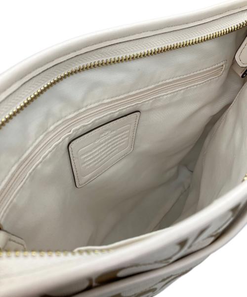 COACH（コーチ）COACH (コーチ) ショルダーバッグ ベージュの古着・服飾アイテム