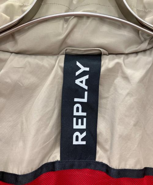 REPLAY（リプレイ）REPLAY (リプレイ) ナイロンジャケット ベージュ サイズ:Mの古着・服飾アイテム