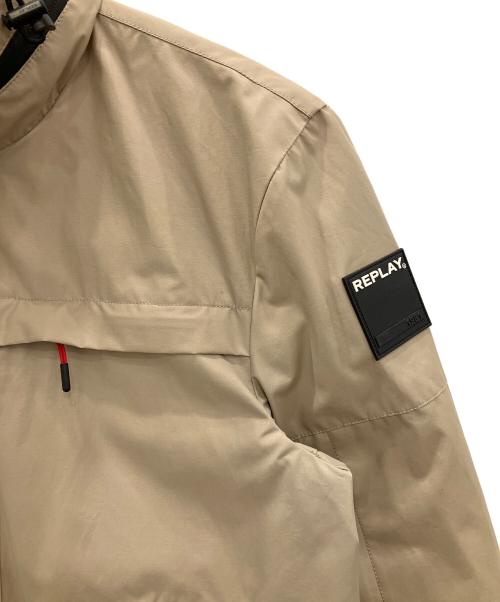 REPLAY（リプレイ）REPLAY (リプレイ) ナイロンジャケット ベージュ サイズ:Mの古着・服飾アイテム