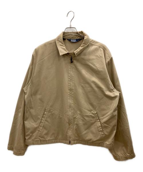 POLO RALPH LAUREN（ポロ・ラルフローレン）POLO RALPH LAUREN (ポロ・ラルフローレン) スイングトップ ベージュ サイズ:Lの古着・服飾アイテム