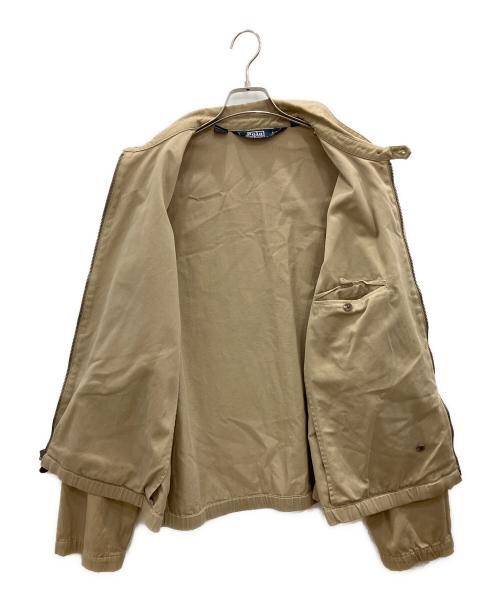 POLO RALPH LAUREN（ポロ・ラルフローレン）POLO RALPH LAUREN (ポロ・ラルフローレン) スイングトップ ベージュ サイズ:Lの古着・服飾アイテム