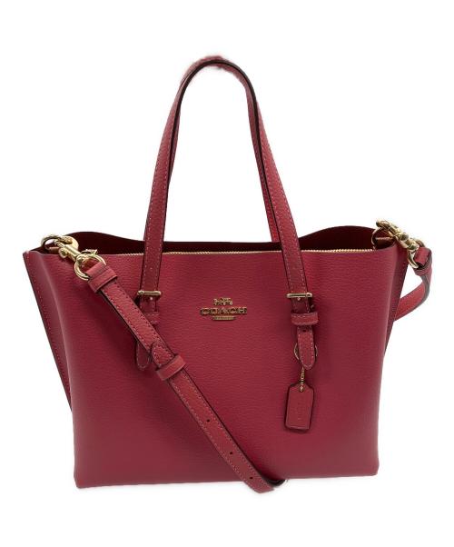 COACH（コーチ）COACH (コーチ) 2WAYバッグ ピンクの古着・服飾アイテム