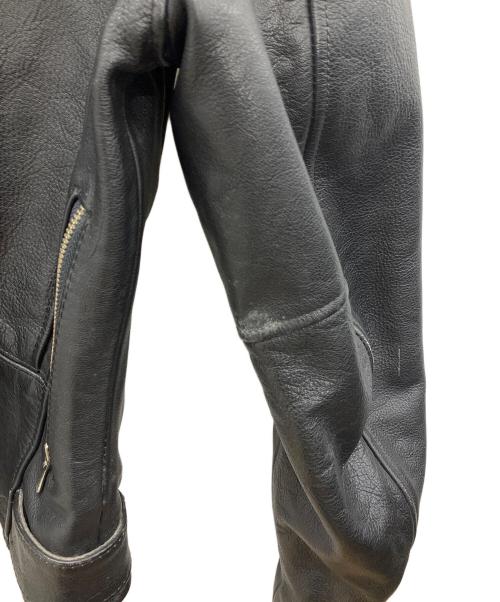 HARLEY-DAVIDSON（ハーレーダビッドソン）HARLEY-DAVIDSON (ハーレーダビッドソン) ダブルライダースレザージャケット ブラック サイズ:40の古着・服飾アイテム