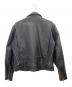 HARLEY-DAVIDSON (ハーレーダビッドソン) ダブルライダースレザージャケット ブラック サイズ:40：17000円