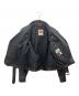 中古・古着 HARLEY-DAVIDSON (ハーレーダビッドソン) ダブルライダースレザージャケット ブラック サイズ:40：17000円