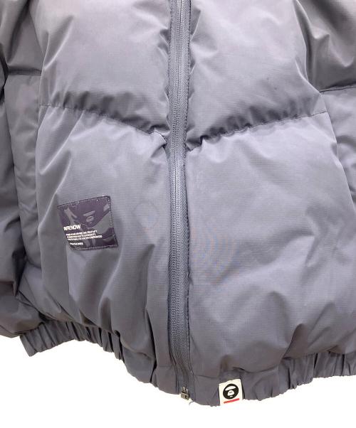 Aape BY A BATHING APE（エーエイプ バイ アベイシングエイプ）Aape BY A BATHING APE (エーエイプ バイ アベイシングエイプ) 中綿ジャケット グレー サイズ:Sの古着・服飾アイテム