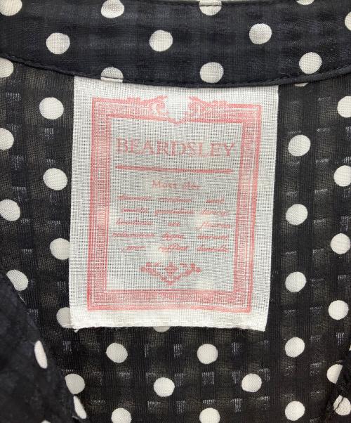 BEARDSLEY（ビアズリー）BEARDSLEY (ビアズリー) 長袖ワンピース ブラック サイズ:1の古着・服飾アイテム