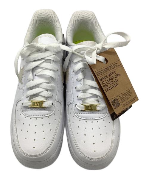 NIKE（ナイキ）NIKE (ナイキ) AIR FORCE 1 '07 ホワイト サイズ:24.5の古着・服飾アイテム