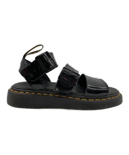 Dr.Martens（ドクターマーチン）Dr.Martens (ドクターマーチン) サンダル ブラック サイズ:UK3の古着・服飾アイテム