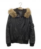 DOLCE & GABBANAドルチェ＆ガッバーナ）の古着「中綿ジャケット」｜ブラック