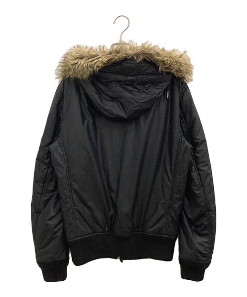 DOLCE & GABBANA（ドルチェ＆ガッバーナ）DOLCE & GABBANA (ドルチェ＆ガッバーナ) 中綿ジャケット ブラック サイズ:46の古着・服飾アイテム