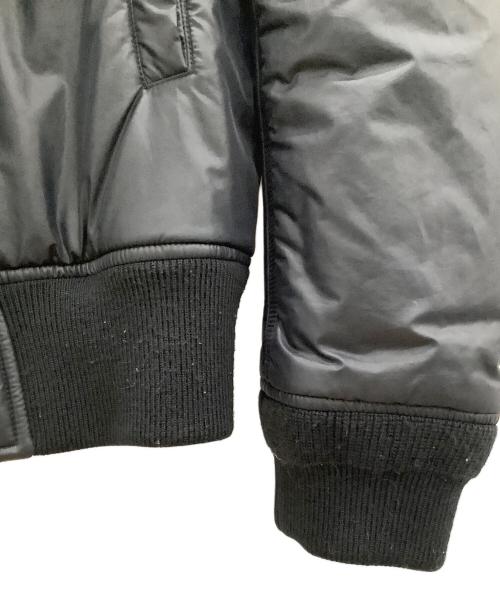 DOLCE & GABBANA（ドルチェ＆ガッバーナ）DOLCE & GABBANA (ドルチェ＆ガッバーナ) 中綿ジャケット ブラック サイズ:46の古着・服飾アイテム
