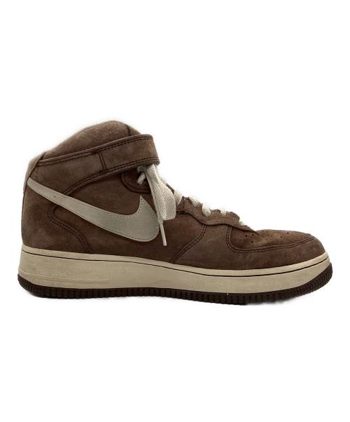 NIKE（ナイキ）NIKE (ナイキ) ハイカットスニーカー ブラウン サイズ:28の古着・服飾アイテム