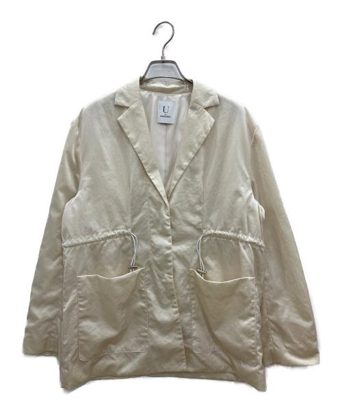 U by SPICK&SPAN（ユー バイ スピック＆スパン）U by SPICK&SPAN (ユー バイ スピック＆スパン) ナイロンジャケット　タグ付 ベージュ サイズ:Freeの古着・服飾アイテム