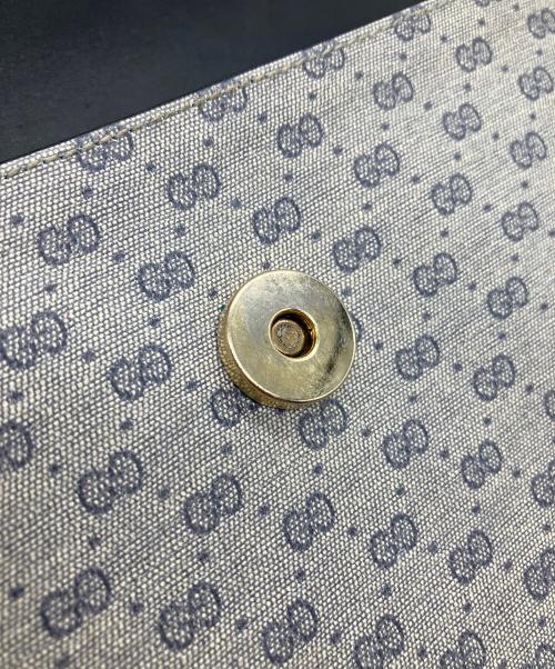 GUCCI（グッチ）GUCCI (グッチ) ハンドバッグ グレー×ネイビーの古着・服飾アイテム