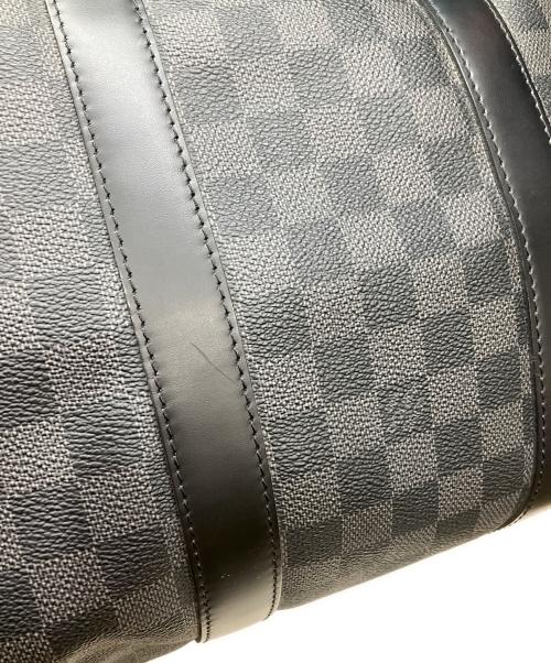 LOUIS VUITTON（ルイ ヴィトン）LOUIS VUITTON (ルイ ヴィトン) キーポル・バンドリエール45 ブラックの古着・服飾アイテム