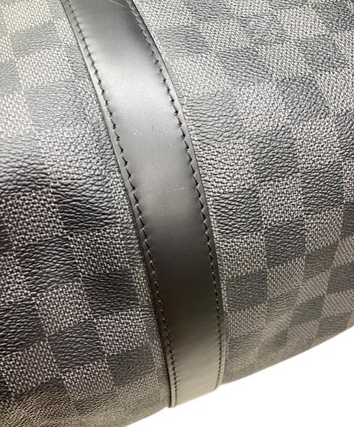 LOUIS VUITTON（ルイ ヴィトン）LOUIS VUITTON (ルイ ヴィトン) キーポル・バンドリエール45 ブラックの古着・服飾アイテム