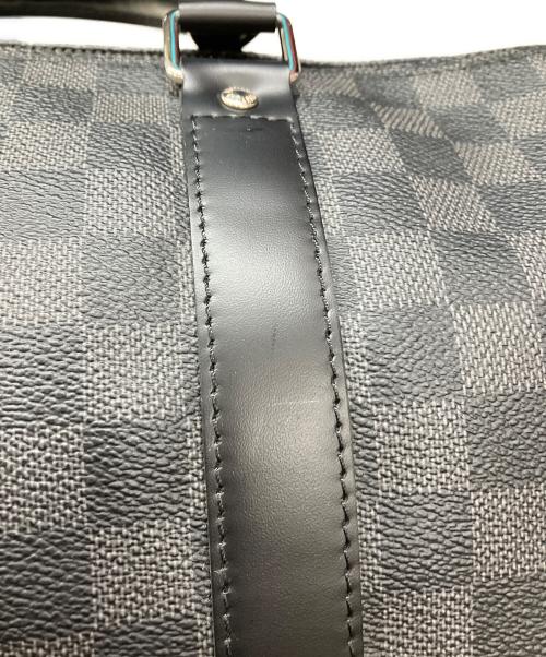 LOUIS VUITTON（ルイ ヴィトン）LOUIS VUITTON (ルイ ヴィトン) キーポル・バンドリエール45 ブラックの古着・服飾アイテム