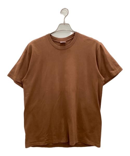 SUPREME（シュプリーム）SUPREME (シュプリーム) 半袖カットソー ブラウン サイズ:Mの古着・服飾アイテム