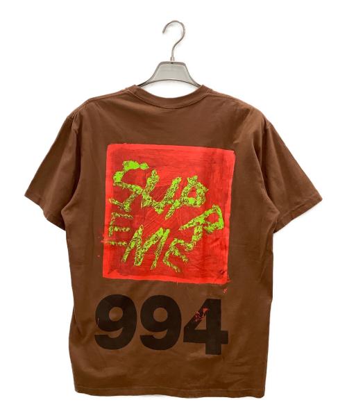 SUPREME（シュプリーム）SUPREME (シュプリーム) 半袖カットソー ブラウン サイズ:Mの古着・服飾アイテム