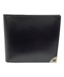 dunhill（ダンヒル）の古着「2つ折り財布」｜ブラック