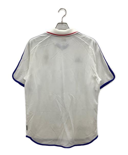 adidas（アディダス）adidas (アディダス) サッカーウェア　フランス代表 2000年 ホワイト×ブルー×レッド サイズ:Oの古着・服飾アイテム