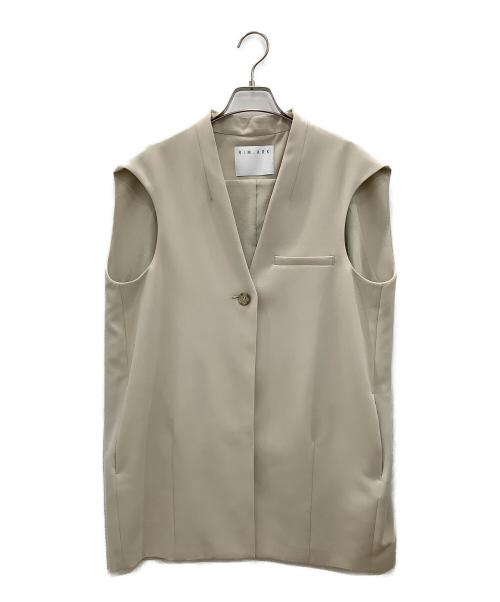 RIM.ARK（リムアーク）RIM.ARK (リムアーク) ベスト ベージュ サイズ:Freeの古着・服飾アイテム