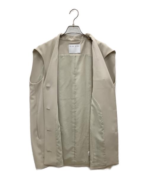 RIM.ARK（リムアーク）RIM.ARK (リムアーク) ベスト ベージュ サイズ:Freeの古着・服飾アイテム