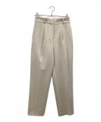RIM.ARKリムアーク）の古着「パンツ　RIM.ARK　ベージュ　460ESL31-0790　High waist kersey PT」｜ベージュ