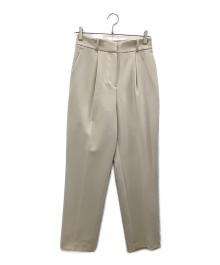 RIM.ARK（リムアーク）の古着「パンツ　RIM.ARK　ベージュ　460ESL31-0790　High waist kersey PT」｜ベージュ