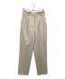 RIM.ARK（リムアーク）の古着「パンツ　RIM.ARK　ベージュ　460ESL31-0790　High waist kersey PT」｜ベージュ