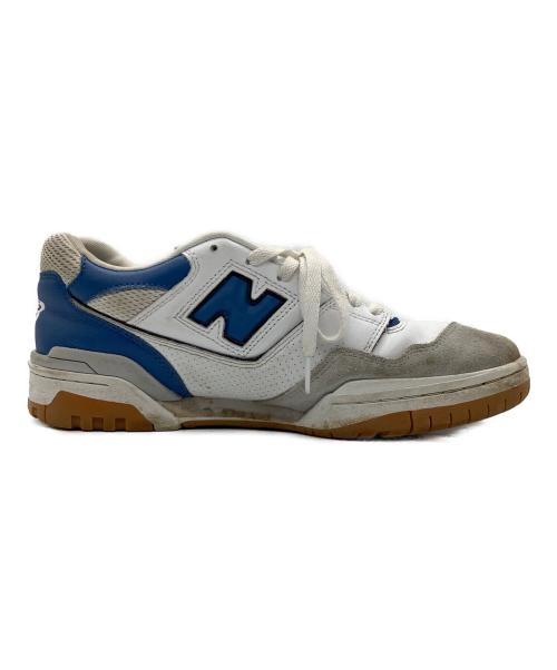 NEW BALANCE（ニューバランス）NEW BALANCE (ニューバランス) スニーカー BB550ESA ホワイト×ブルー サイズ:28.5の古着・服飾アイテム