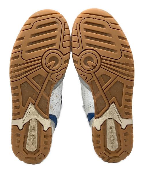 NEW BALANCE（ニューバランス）NEW BALANCE (ニューバランス) スニーカー BB550ESA ホワイト×ブルー サイズ:28.5の古着・服飾アイテム